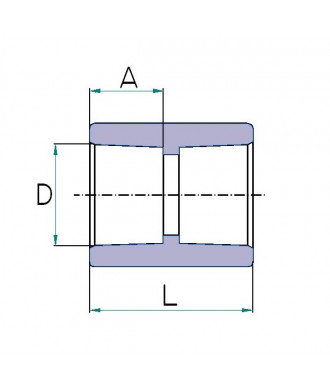 На фото Hi-Therm PP-R coupling